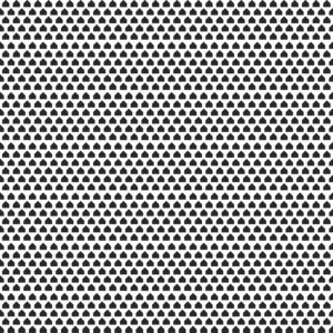 House Pattern Black on White 01