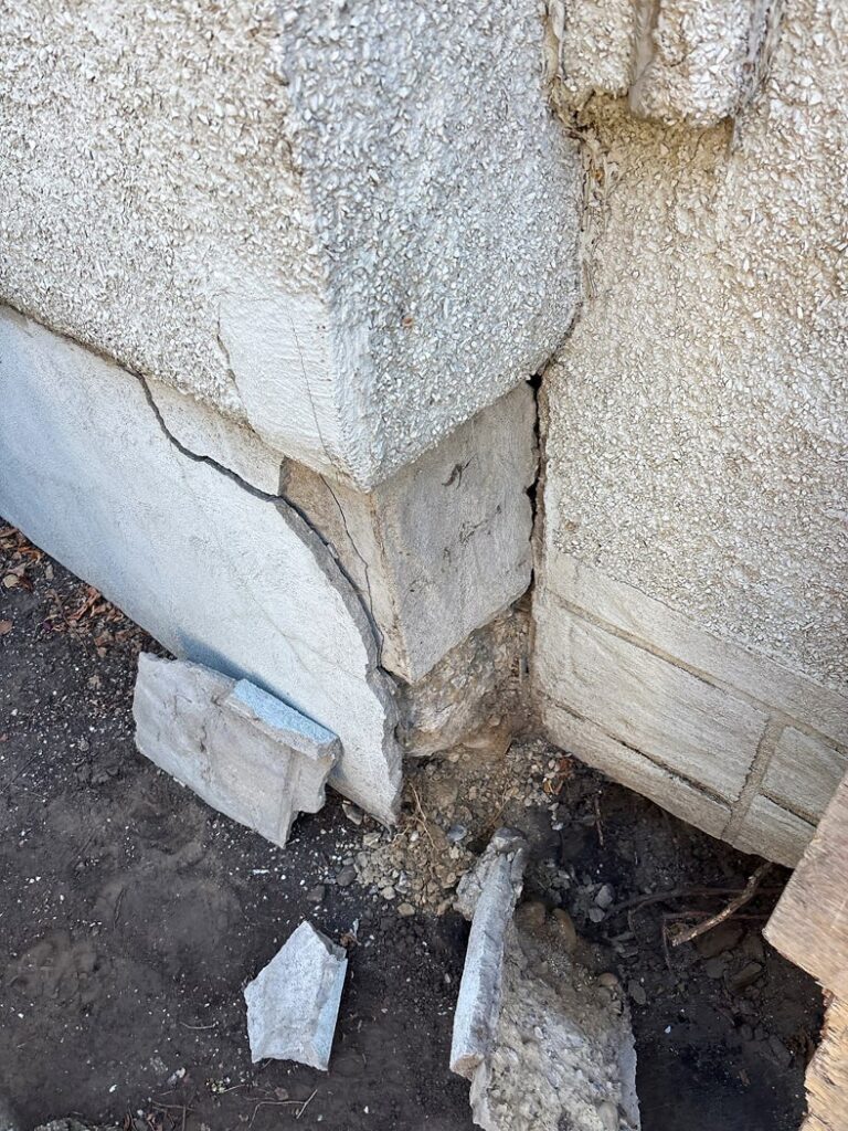 Exterior Cracks